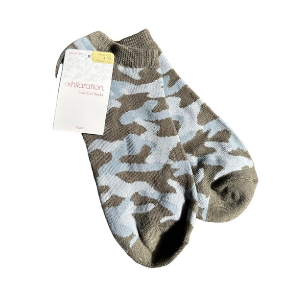 xhilaration Camo Low-Cut Socks Size 4-10 NWT - Picture 1 of 6